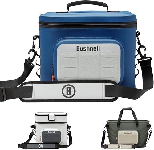Bushnell Soft Coolers Insulated Portable Ice Chest The Best Bag Cooler for Beach, Drinks, Beverages, Travel, Camping, Picnic, Leak-Proof with