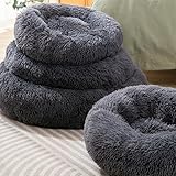 Fhodigogo Hundebetten Kleine Hunde Katzenbetten Hundebett Grosse Hunde Hundekissen Hundebett Rund Katzenbett Flauschig Kuschelbett Hund Katzenkorb Katzen Bett Katzenkorb Zum Schlafen for 5KG