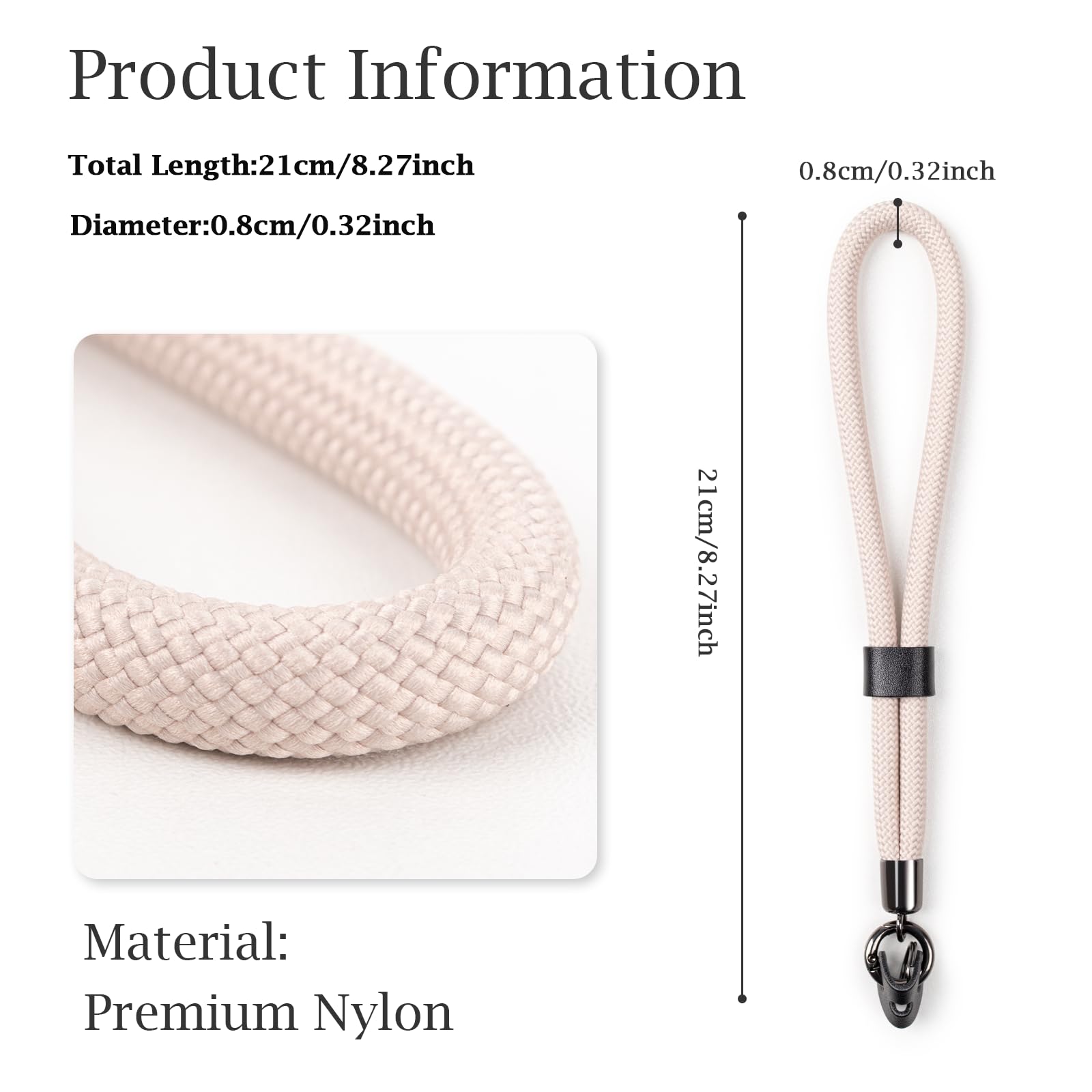 VOVMOEYA Camera Wrist Strap Rope,Camera Hand Strap Compatible with Fujifilm XT5 XH2S Nikon Z30 Z50 Canon EOS R6 R10 R50 Sony A6700 A6400 A6000 A7C II A7IV DSLR Camera - Grey