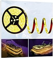 Vista 10 de luces LED para barco de pontón, 6.1m tira de luces LED marinas, luz interior impermeable para barcos, luz bajo la pasarela, iluminación de cubierta