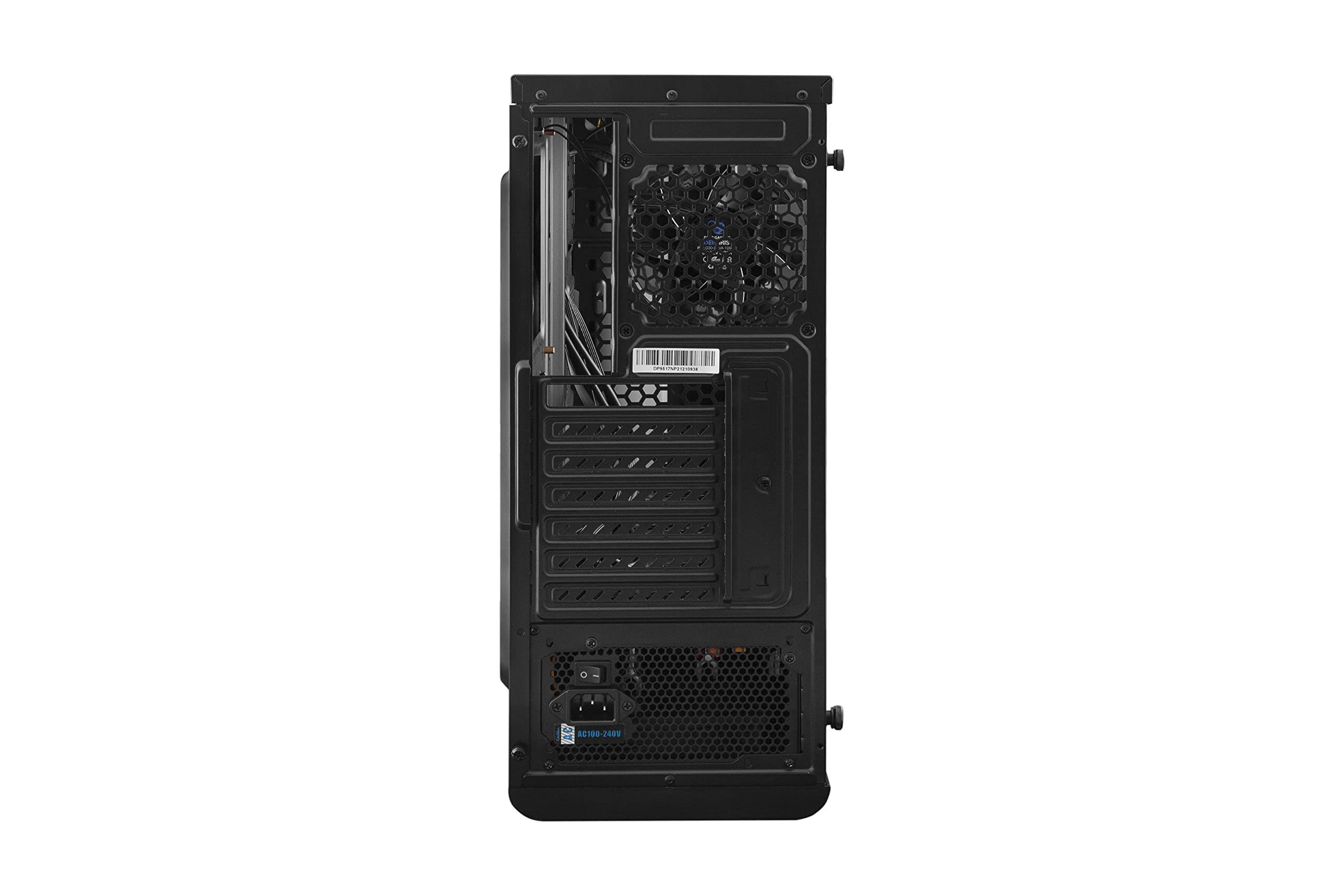 DeepGaming DGC-A200 - PC Gaming Box ATX/microATX, okno boczne ze szkła hartowanego, oświetlenie A-RGB, kompatybilne z chłodzeniem cieczy PC. Kolor czarny