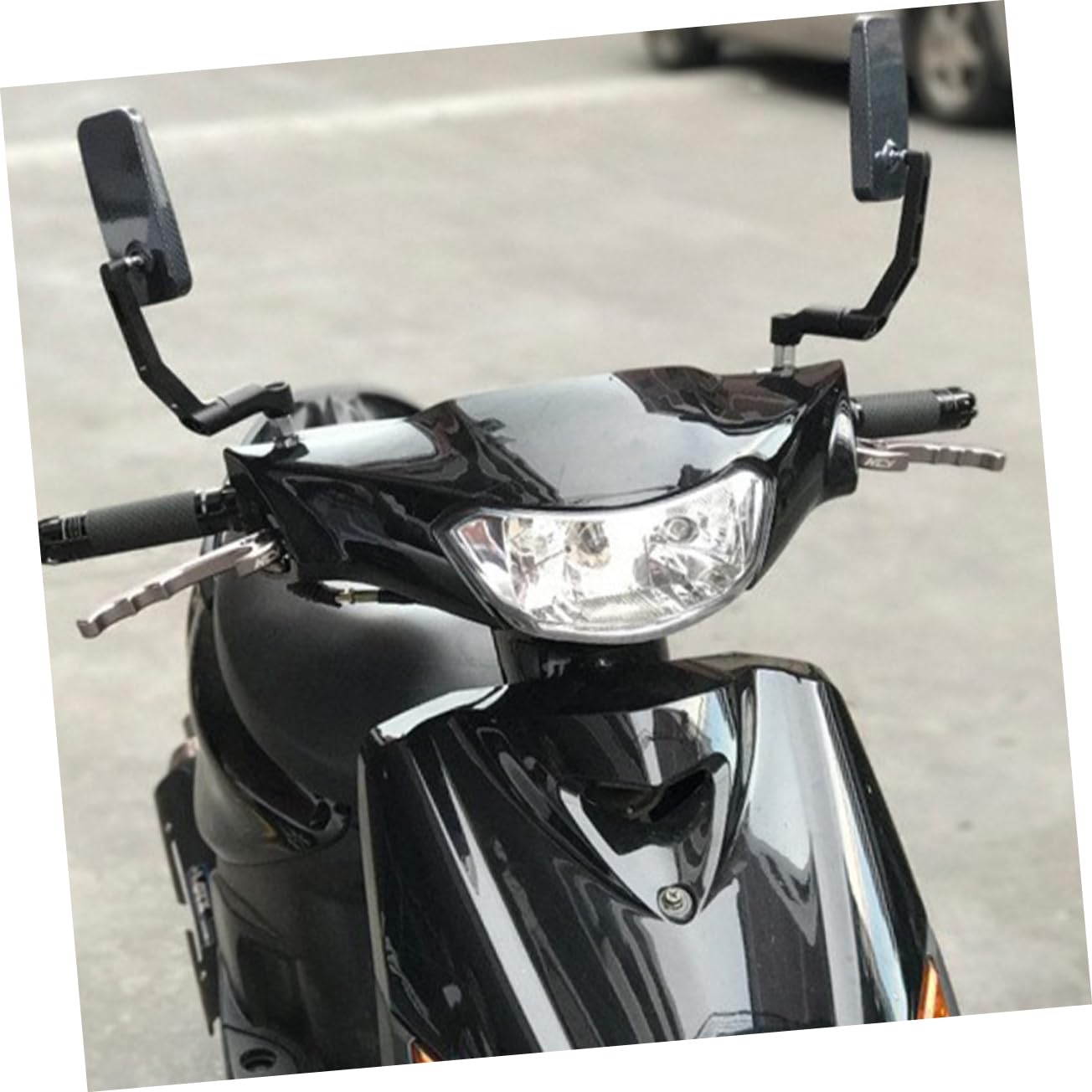 Toyvian 1set Specchietti Retrovisori Per Scooter Antiriflesso Facile Installazione Compatibili Con Veicoli Elettrici e Design Modificato Snake Skin