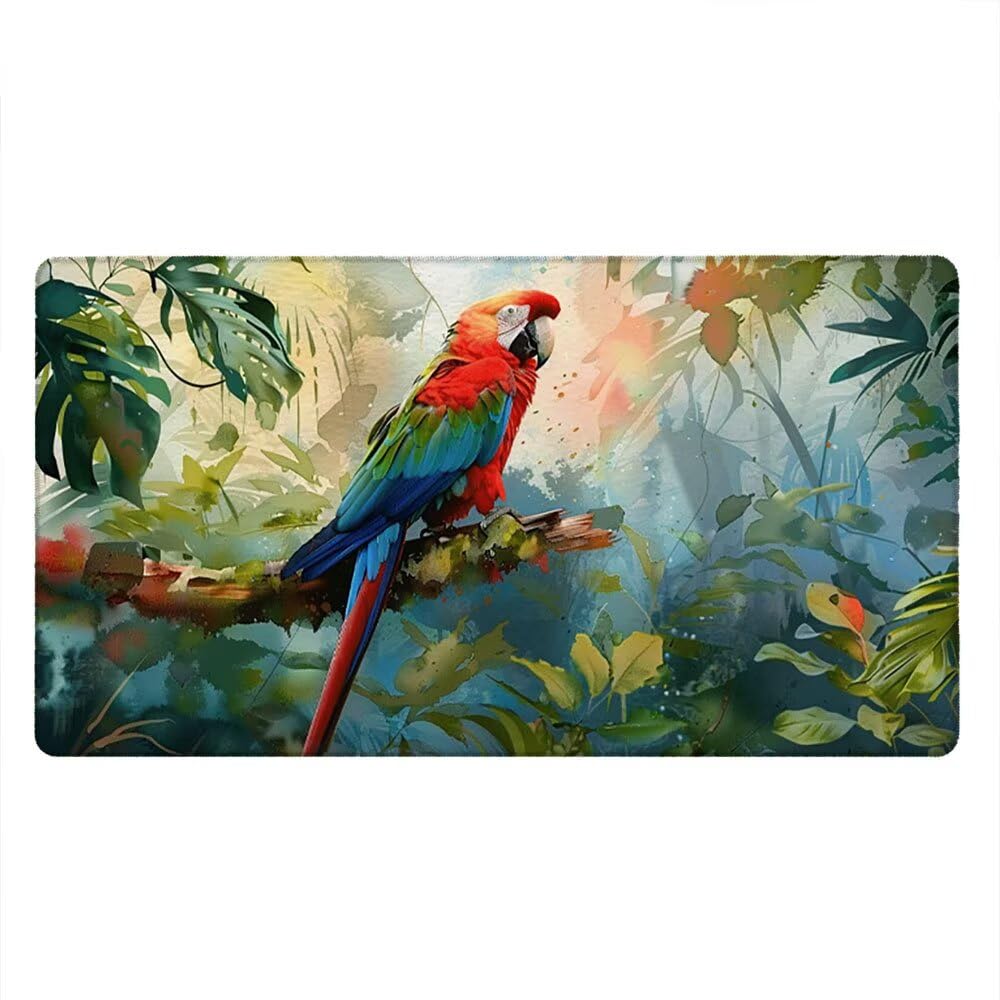 Podkładka pod mysz do gier 1200 x 600 mm, duża podkładka pod mysz do gier z przeszytymi krawędziami, mata na biurko, antypoślizgowa podstawa, podkładka pod klawiaturę, wodoodporna, do domowego biura