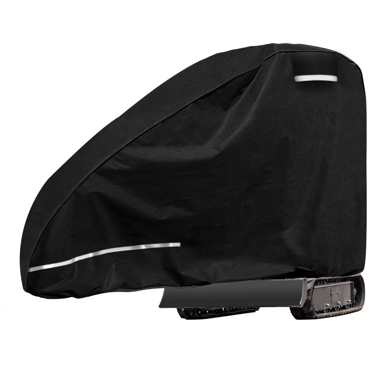 Cubierta para excavadora impermeable transpirable 420D | Lona para excavadora de 800 a 1600 kg, protección UV, color negro