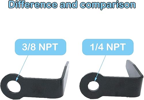 Miniatura 2 de Gancho neumático de aluminio del rapero de la herramienta "L" formado para las pistolas del clavo con 14" colocaciones industriales