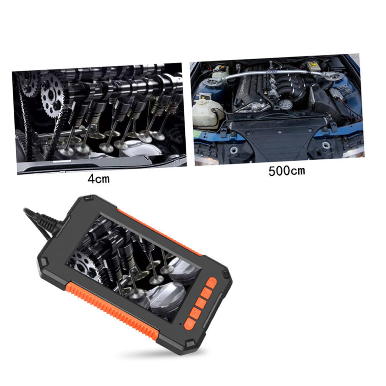 CHILDWEET 1pc Digital Handheld Wire Inspection Camera Auto Pipeline Scope Led Lights