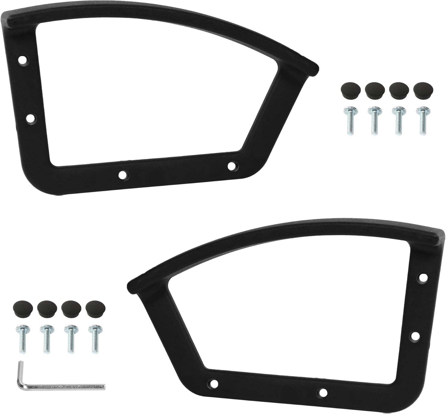 Yoogu Home Office Study Gaming Chair Loop Arm Kits Replacement Rounded Style Right and Left : Home & Kitchen
