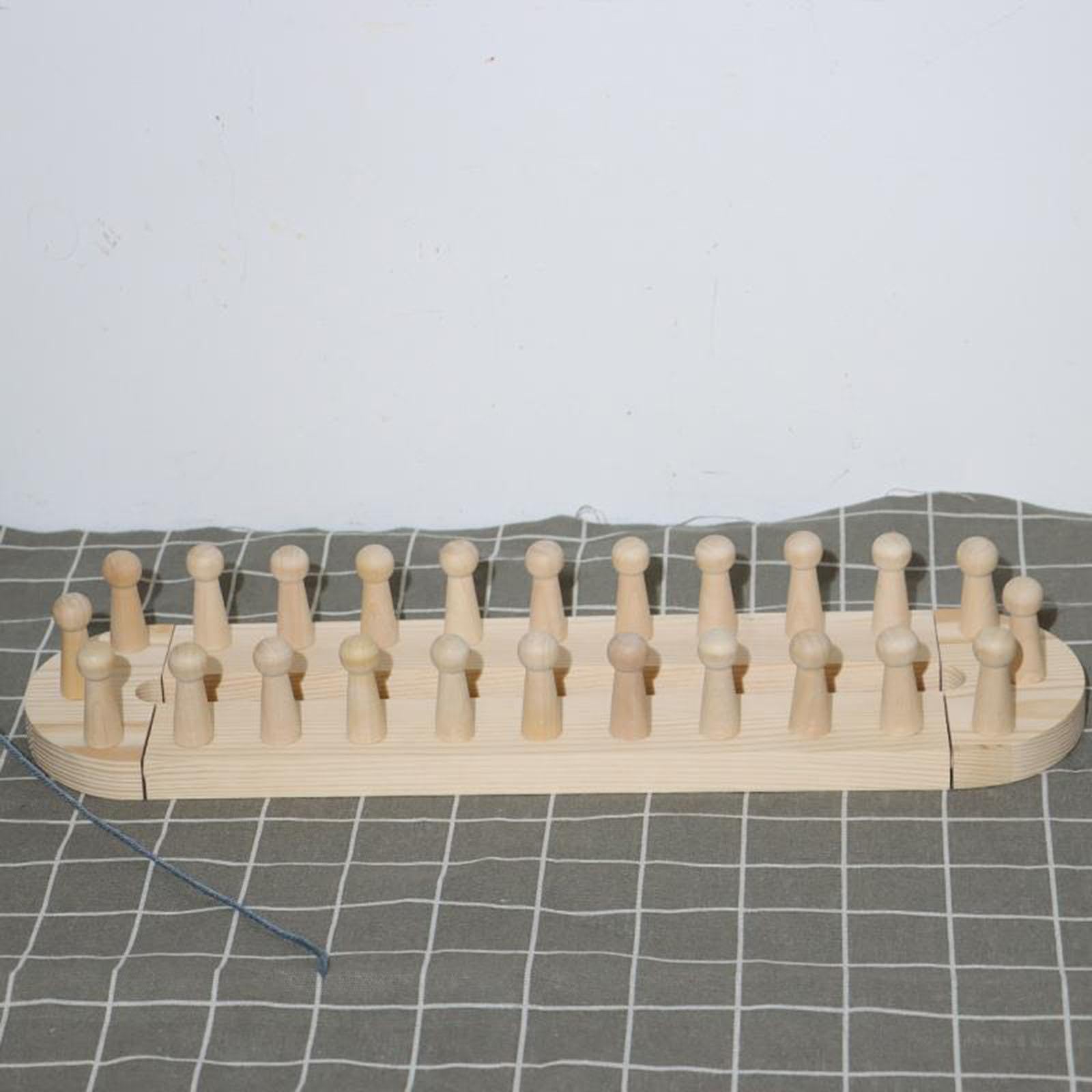 CravoFlow Telar De Clavijas Madera Reutilizable