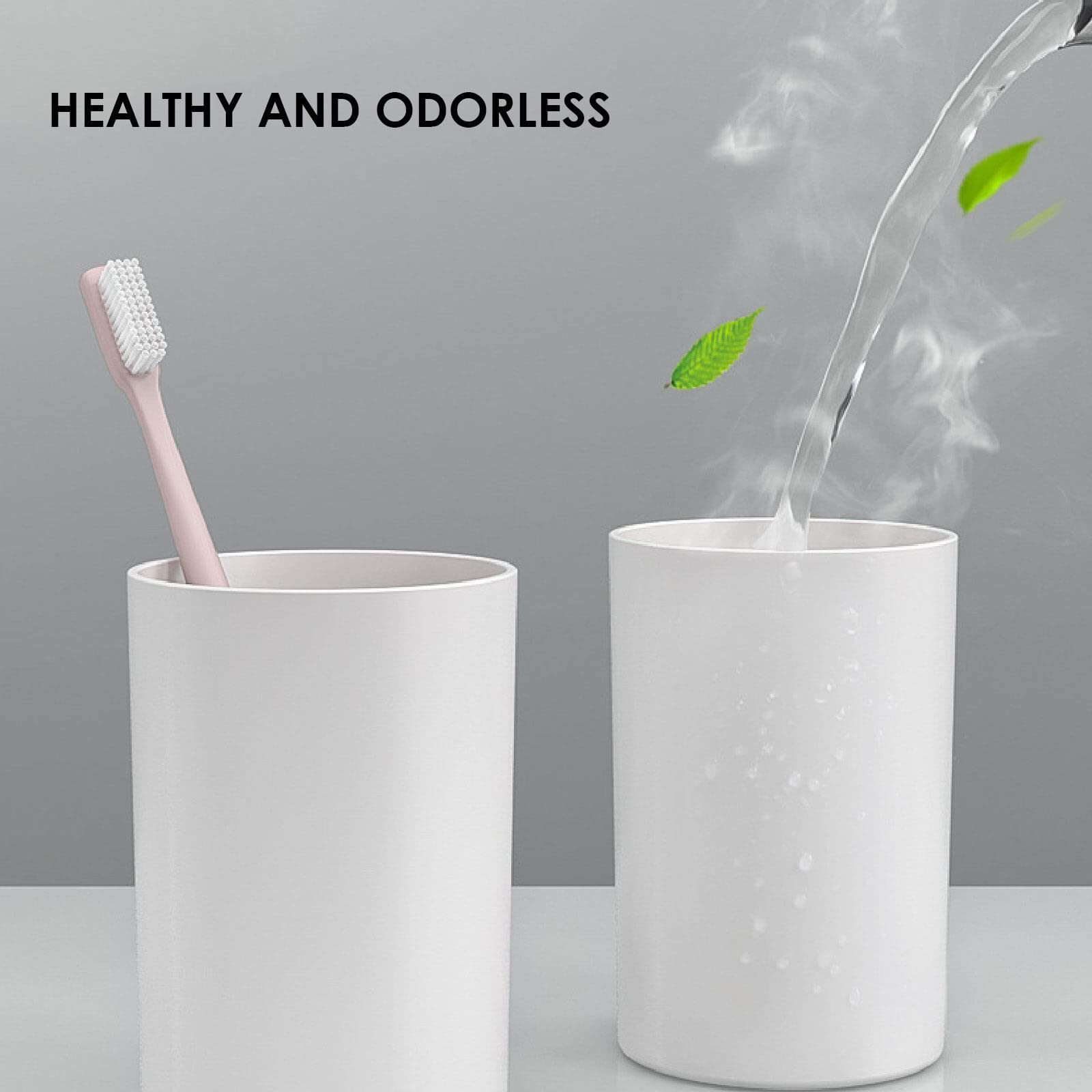 Soporte Cepillo de Dientes Montado en La Pared, Porta Cepillo de Dientes con 2 Dispensadores de Pasta de Dientes, 6 Ranuras para Cepillos, 3 Tazas y Cajón para Baño, Negro