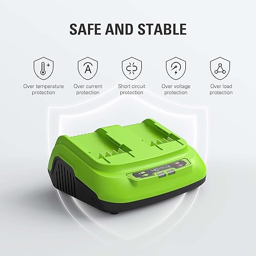 Vista 47 de GreenWorks GREENWORKS 40V 2.0 AH batería de iones de litio 29462