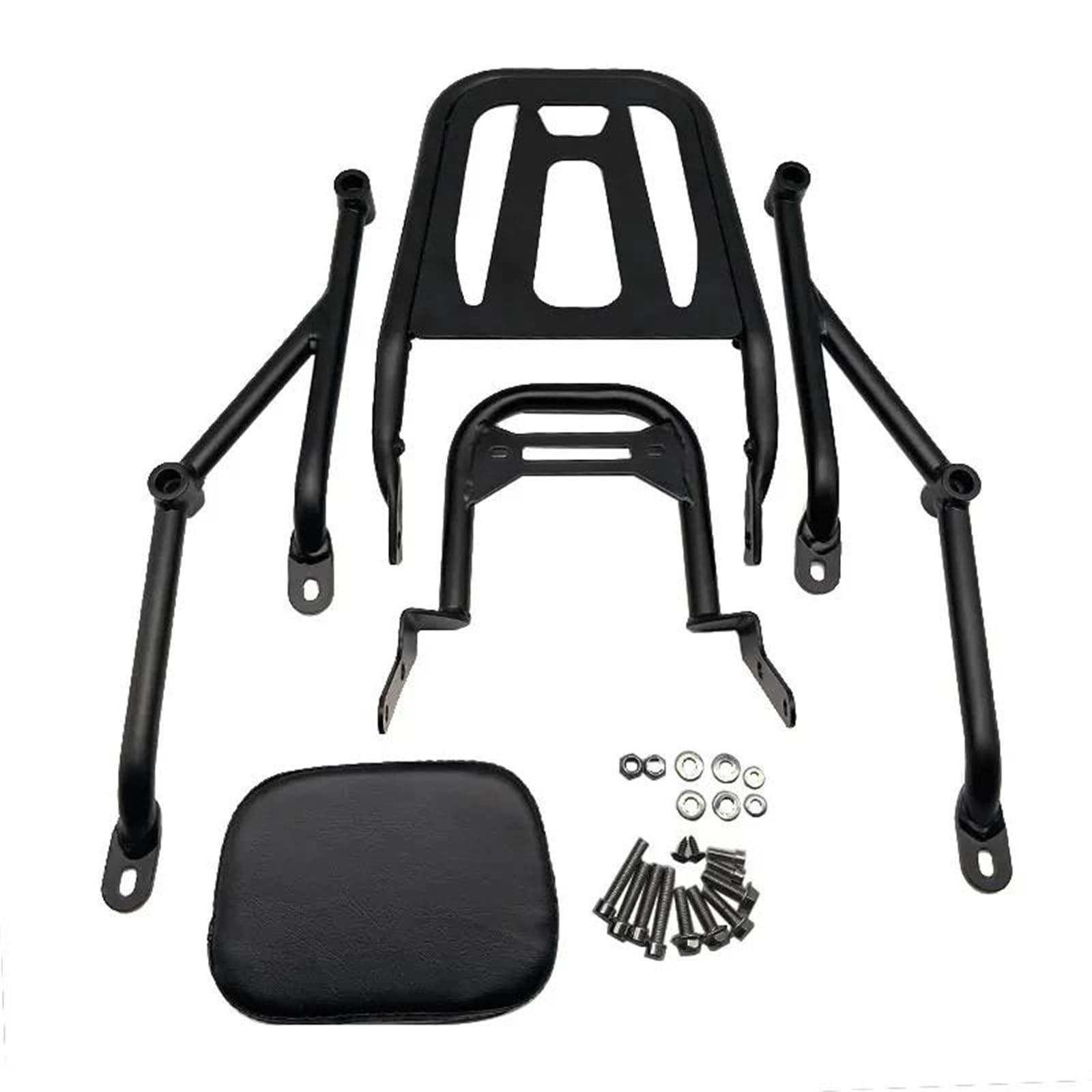 Sissy bar arrière CMX300 avec étagère bagages moto pour voyager en liberté en Honda Rebel