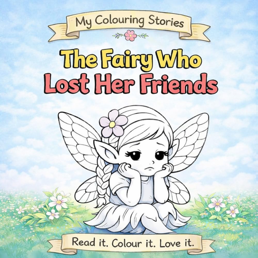 The Fairy Who Lost Her Friends (My Colouring Stories)