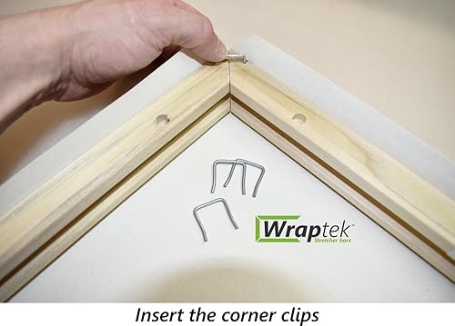 Miniatura 5 de Wraptek Kit de barra de estiramiento de lona (36 x 48 pulgadas)