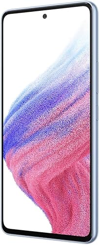 Miniatura 4 de Samsung Galaxy A53 5G (SM-A536E/DS) Dual SIM, 128 GB 6 GB RAM, GSM desbloqueado de fábrica, versión internacional - No hay garantía - (azul aguante)