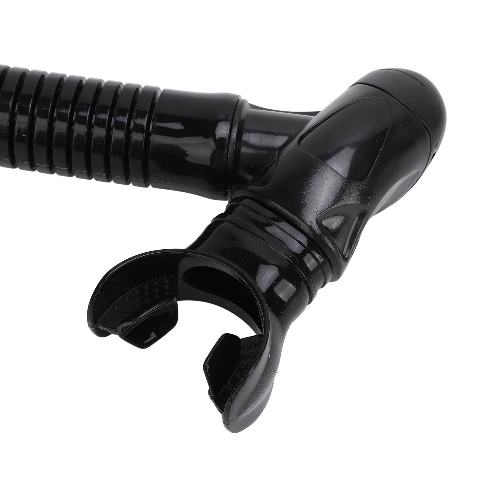 Immersione subacquea, boccaglio semi asciutto in silicone ABS per immersioni con valvola di espirazione per adulti