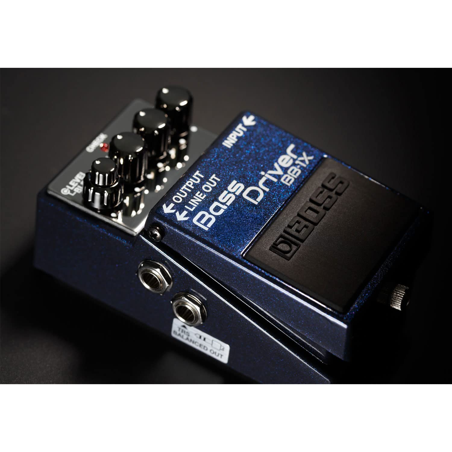 Boss BB-1X Bass Driver Overdrive Effektgerät Pedal mit DI-Box Funktion + keepdrum Netzteil
