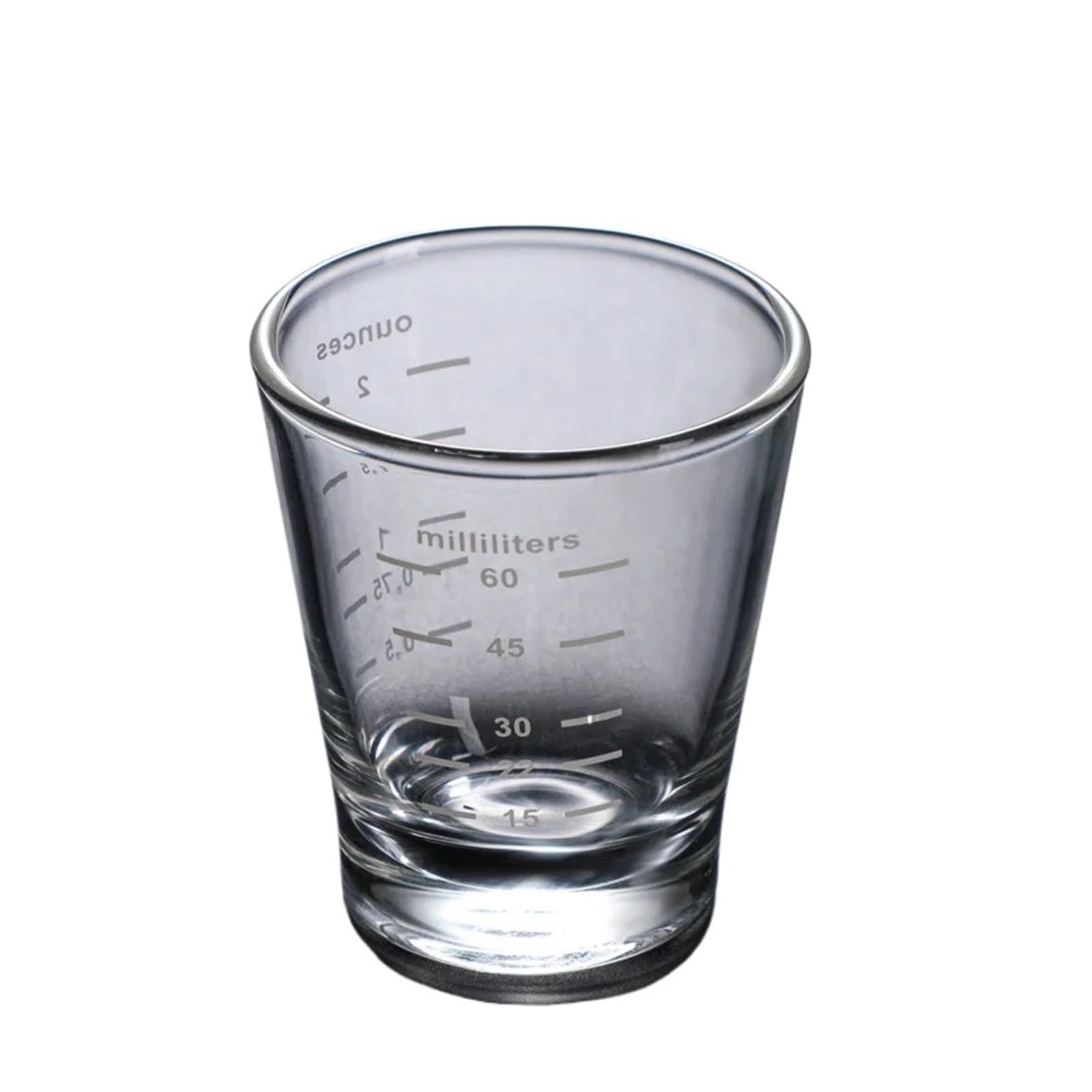Tasses expresso en verre borosilicate de haute précision thermique