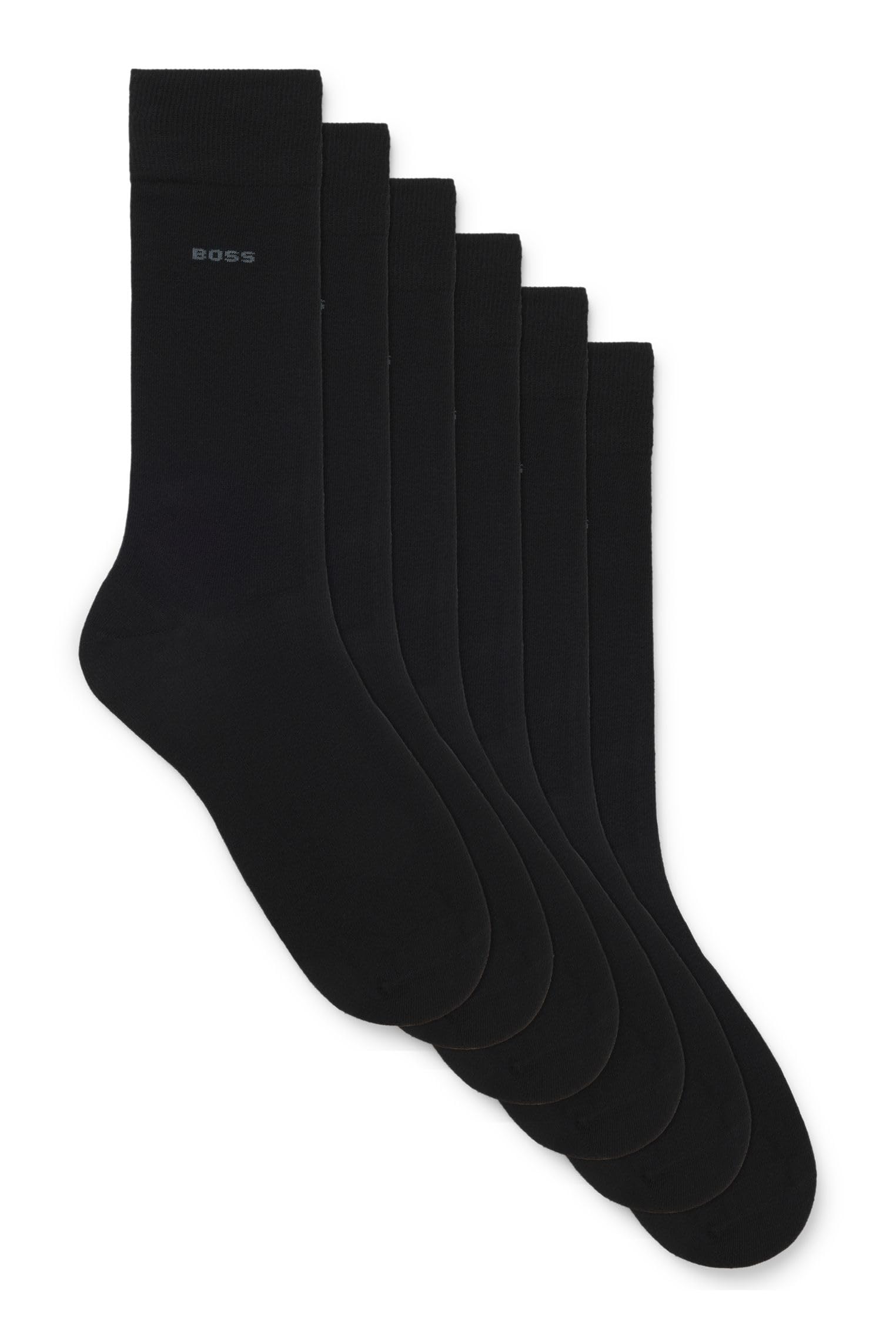 BOSS Sechser-pack Mittelhohe Socken Aus Baumwoll-mix