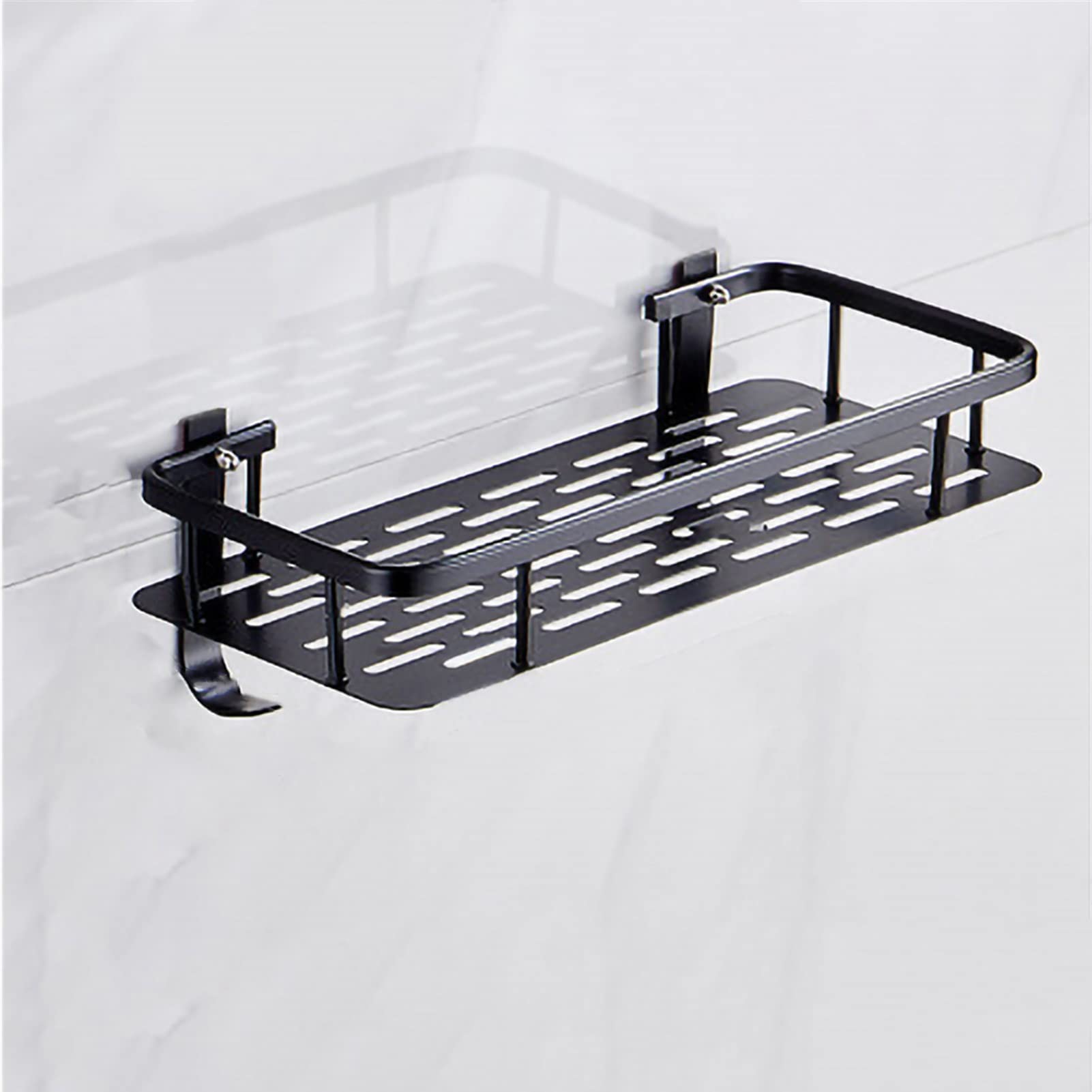 Caddy de douche mural en aluminium pour ranger sans abîmer le carrelage