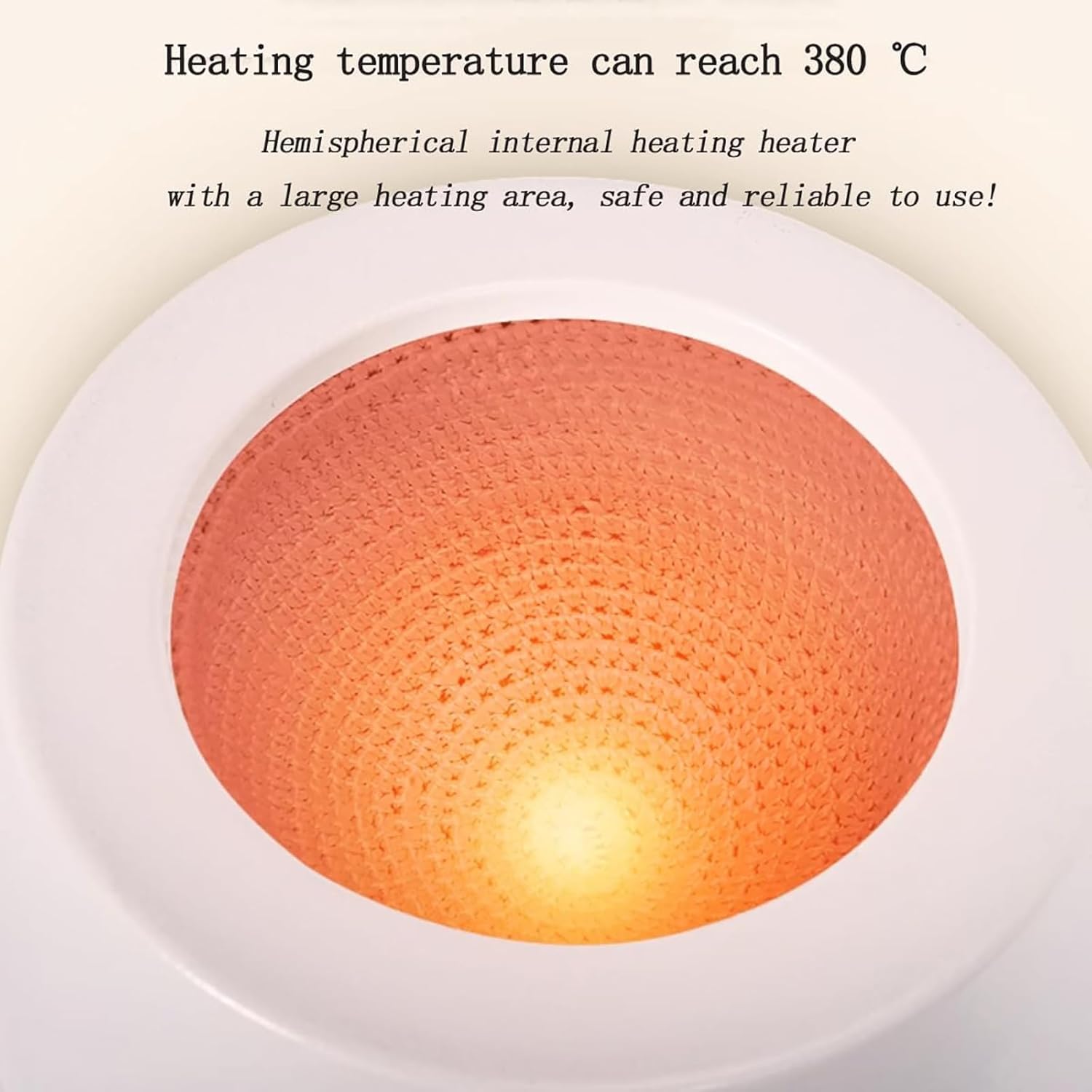 Agitador magnético, Mezclador magnético, Manta calefactora eléctrica termostática de Laboratorio con Calentamiento eficiente de líquidos hasta 380 ℃, Ideal para matraces de 1000 ml.