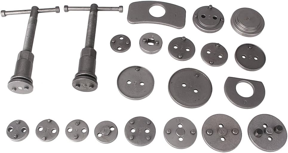 Mallofusa 21 Pieces Disc Brake Pad Caliper Wind Back Set Kit