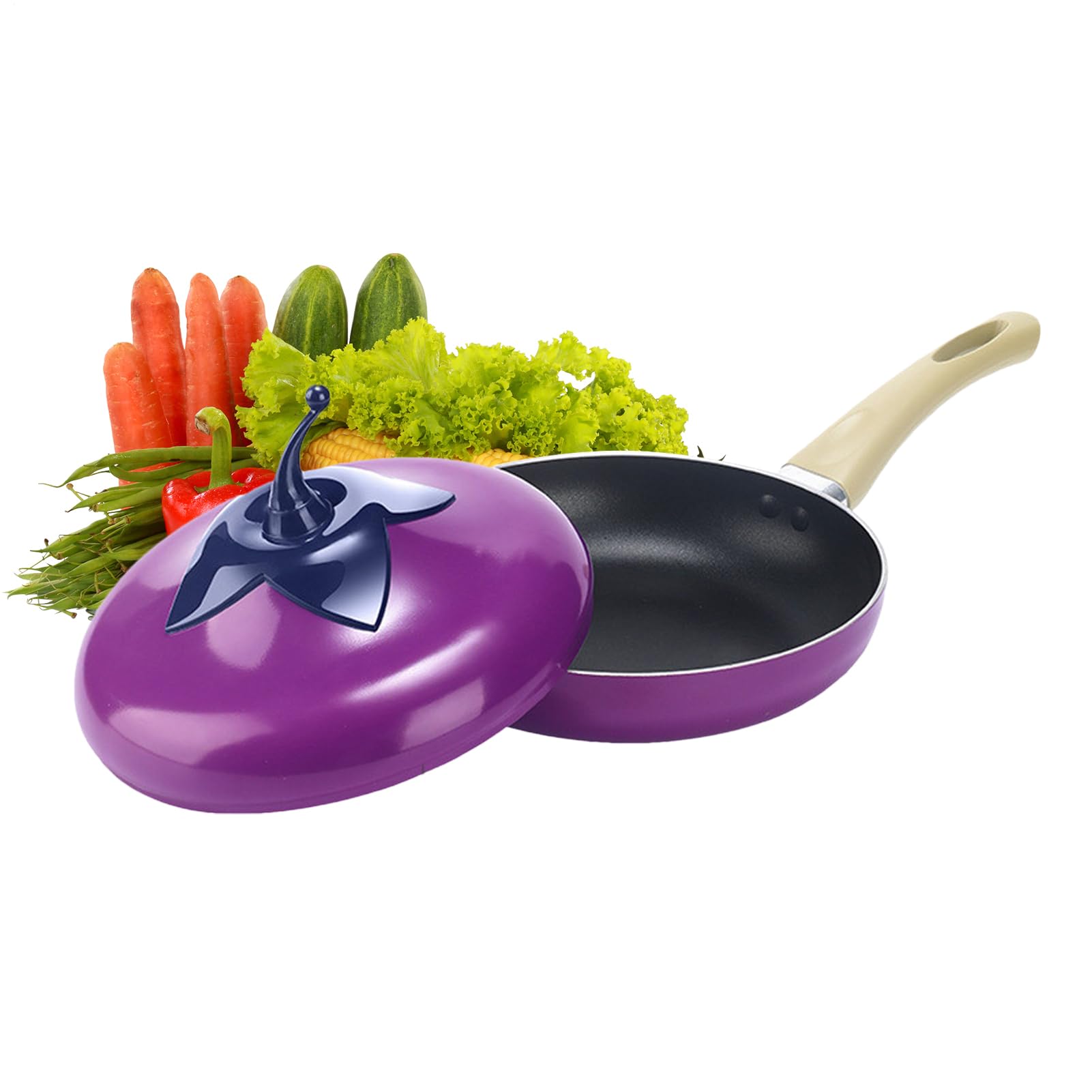 Casseruola Con Coperchio Incluso Pratico Design Multiuso A Forma Di Frutta | Pentola Da Cucina Ideale Per Pasta, Zuppa, Spaghetti, Uso In Cucina Domestica E Ristorante