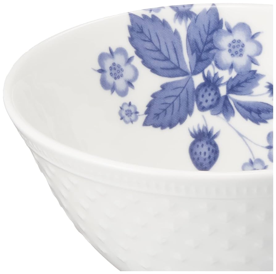 新品•未使用♡ ストロべリーブルーム　インディゴ　夫婦茶碗　ペア 新品未使用♡WEDGWOOD ストロべリーブルーム インディゴ 夫婦