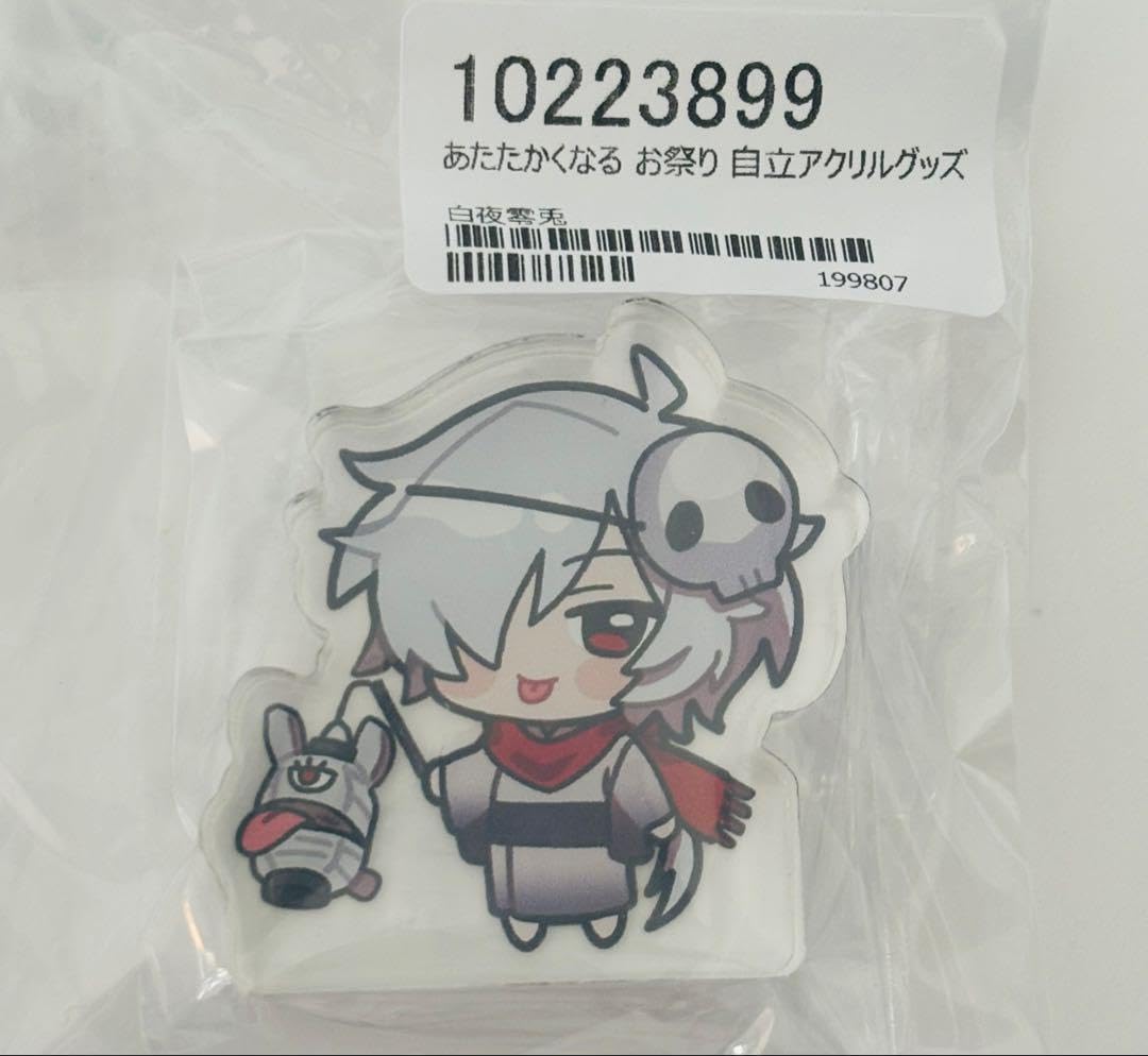 あたたかくなる お祭り 白夜零兎 ぜろつー 自立アクリルグッズ Vtuber