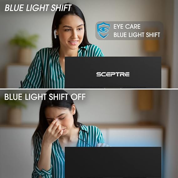 Sceptre IPS 27-Inch Business Computer Monitor 1080p 75Hz with HDMI VGA Build-in Speakers, Machine Black 2020 (E275W-FPT), 27 IPS 75Hz