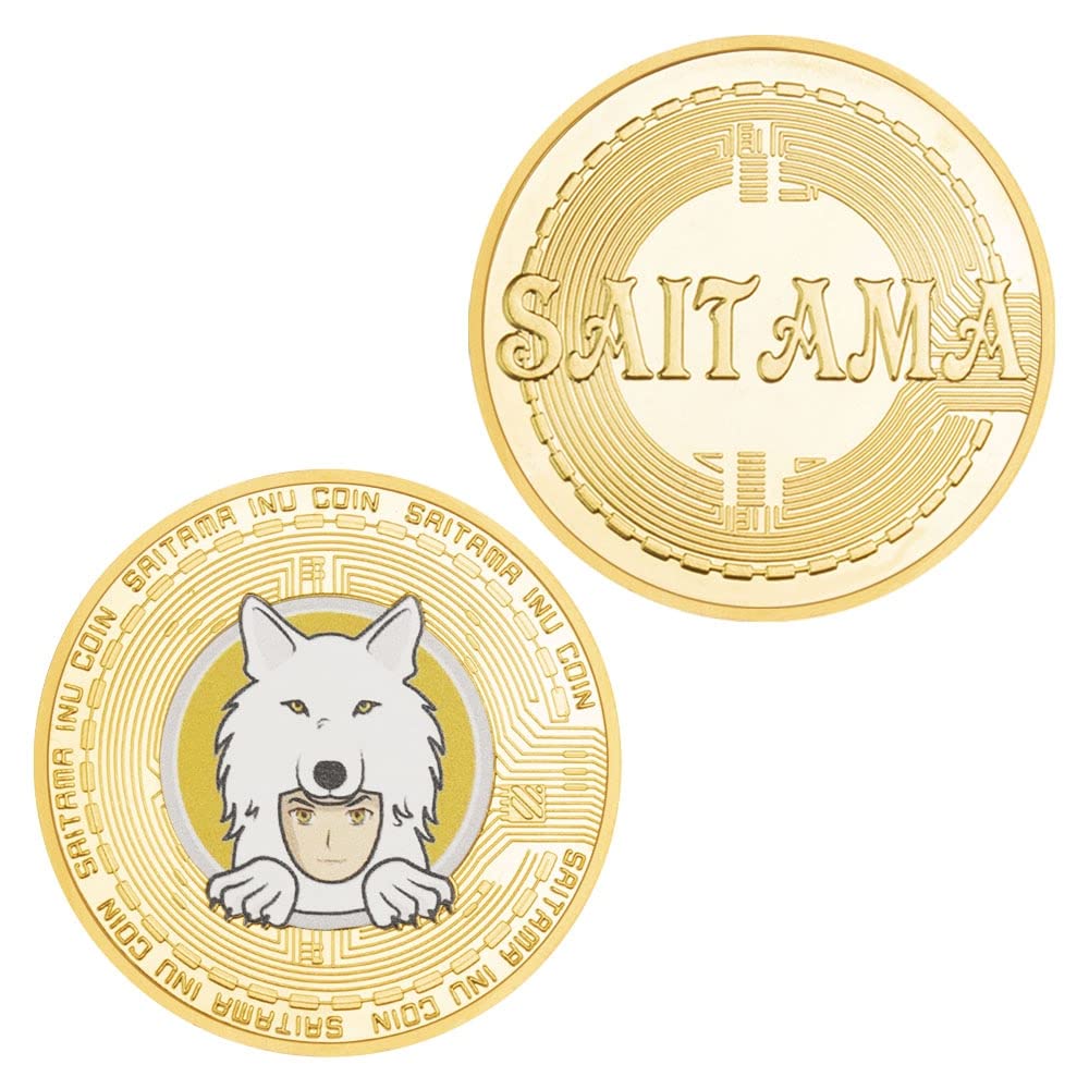 Saitama INU Crypto Coins Digital Money Gold Plated Cryptocurrency Coin for  Collection Commemorative Coin Souvenir Gifts : Amazon.sg: Home