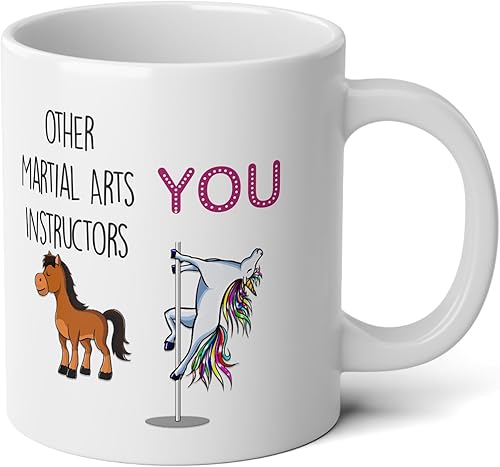 Miniatura 2 de Regalo de instructor de artes marciales, taza de instructor de artes marciales, taza divertida para instructor de artes marciales, regalo de broma