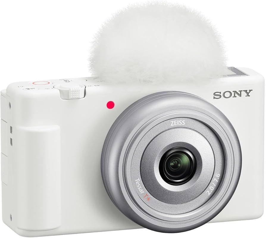 【美品】SONY ZV-1F ホワイト Sony ZV-1F Digital Camera - 20.1 MP, 4K 30 fps for Beginner