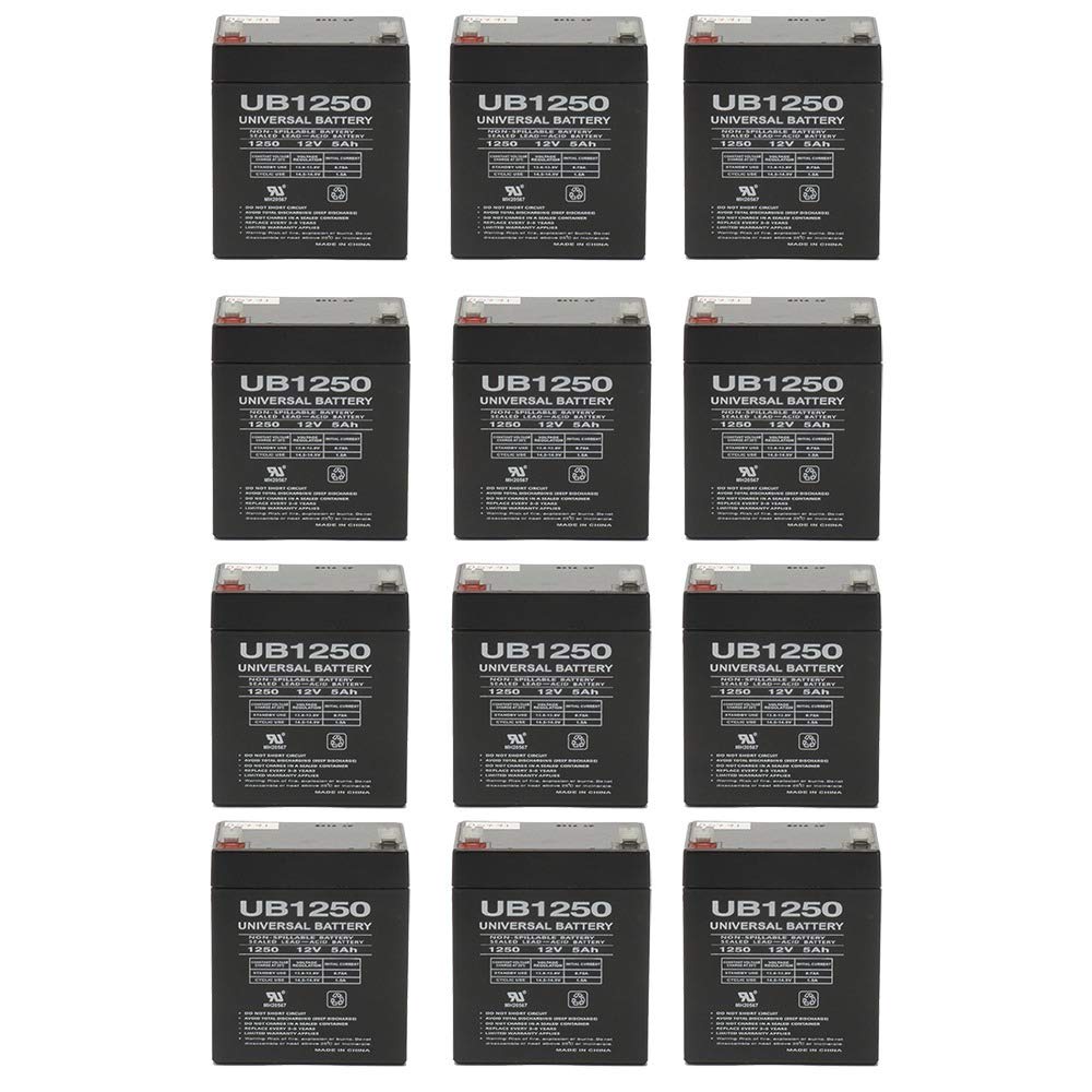 12V 5Ah UPS Battery for Universal Battery UB1250-12 Pack