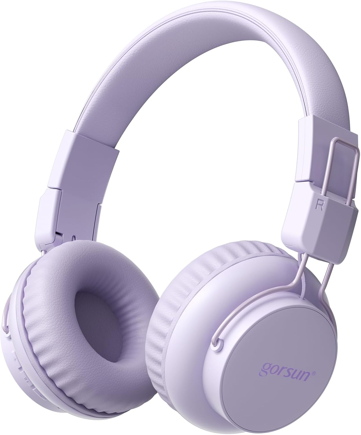 gorsun Bluetooth Headphones,On Ear Headphones with HD Mic,40MM Speaker,Adjustable Foldable, Wireless Headphones 3.5mm Jack Compatible Cellphones Computer MP3/4 Tablet