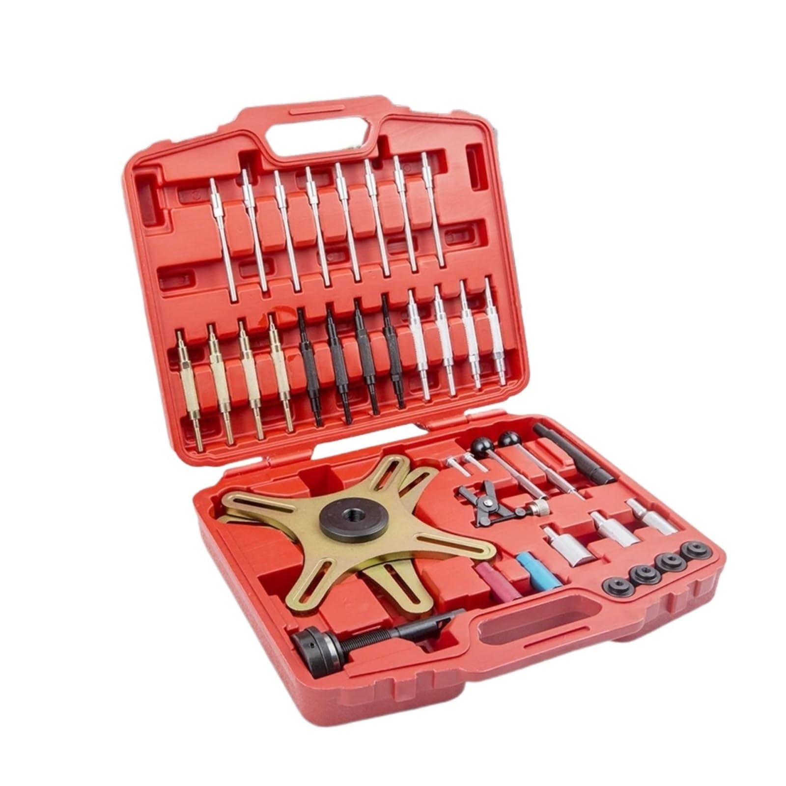 Kit centraggio Frizione Compatibile con A3 A4 A68 Strumento Calibrazione Frizione Auto Set Impostazioni Allineamento 38X Kit Regolabile Motore Trasmissione con Cuscinetto Mano