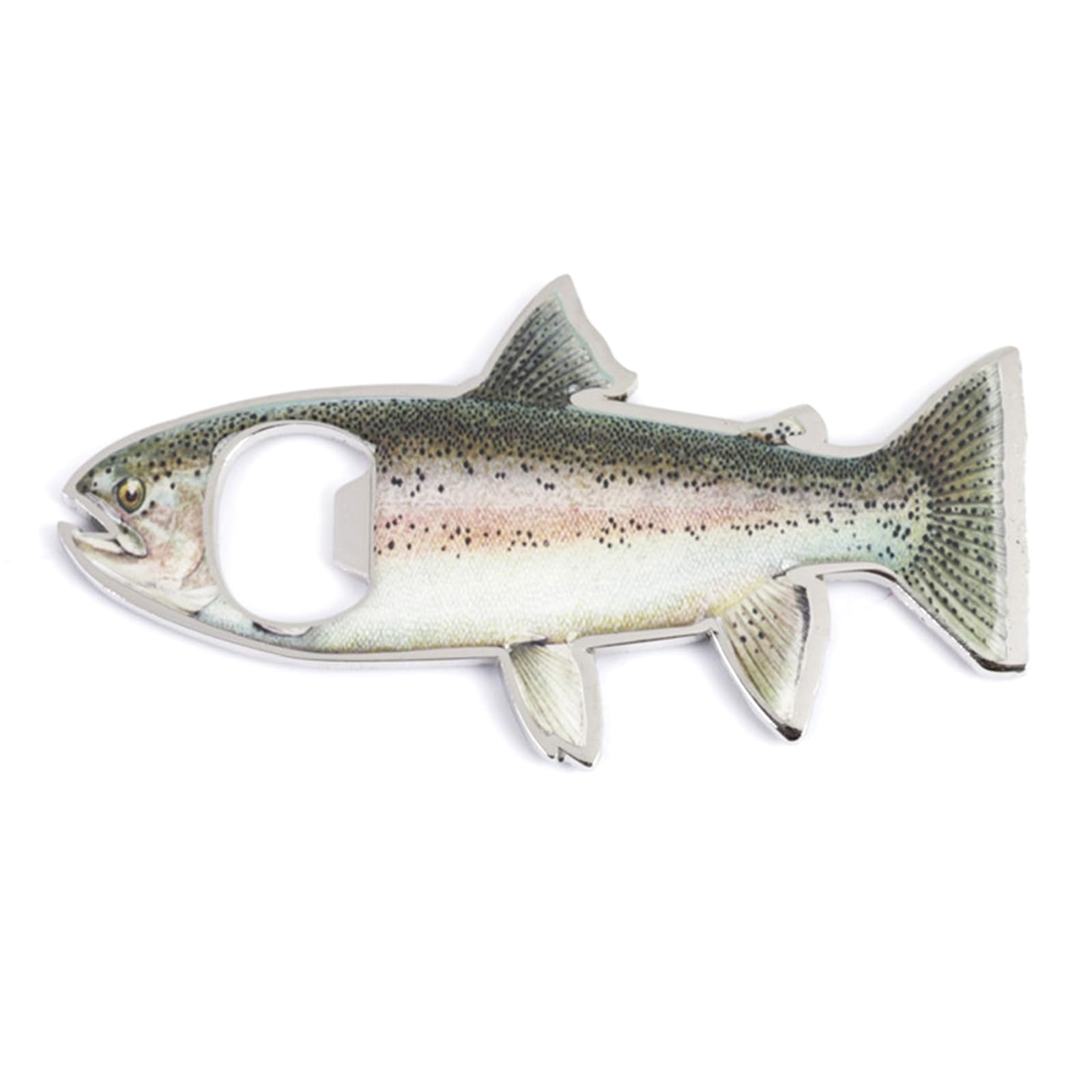 Jazuaiao Innovative Fish Pattern Stainless Steel Opener Bottle Opener Beverage Suitable for Social Event Party Accessory