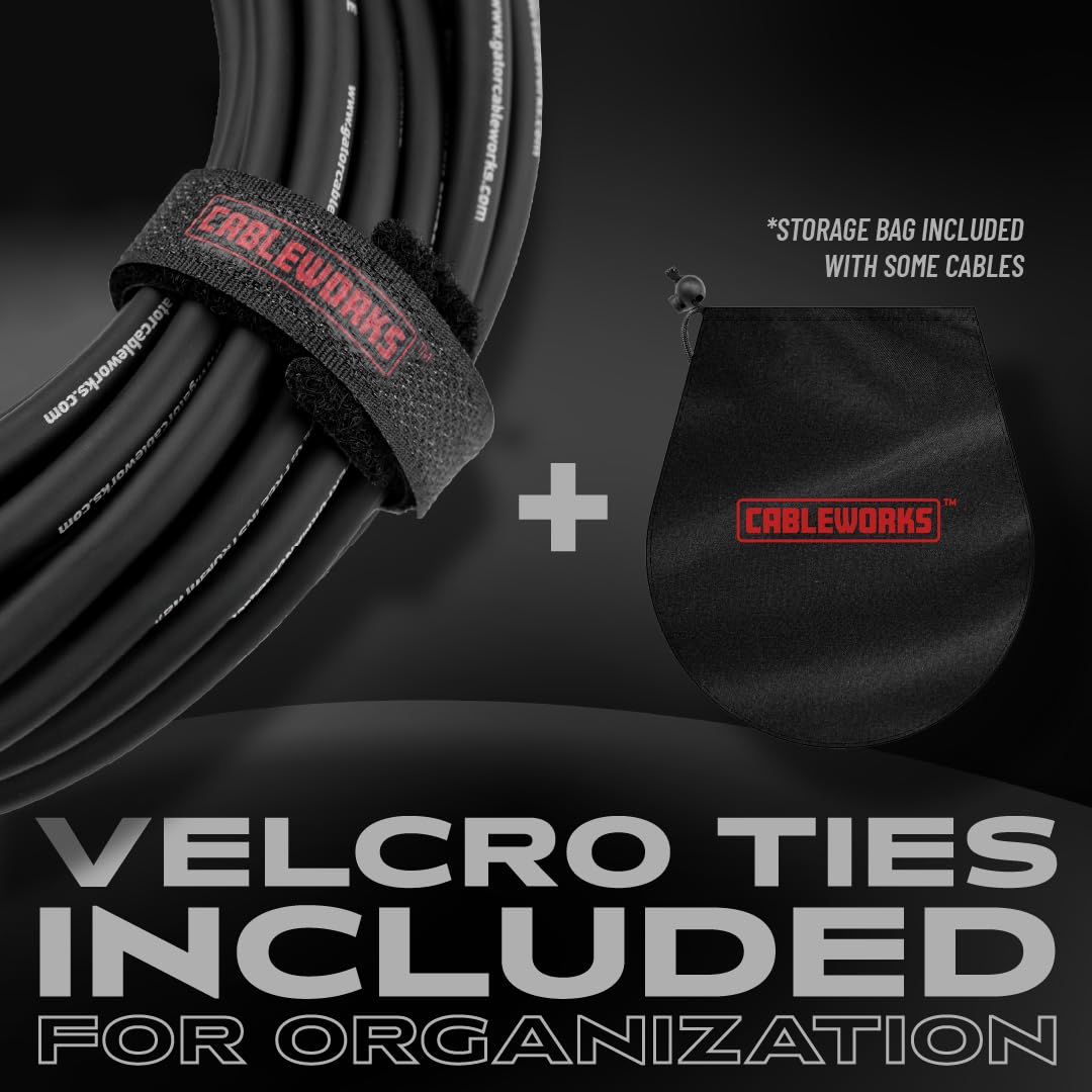 GATOR CABLEWORKS Cable de micrófono serie Headliner 9 m XLR (GCWH-XLR-30)