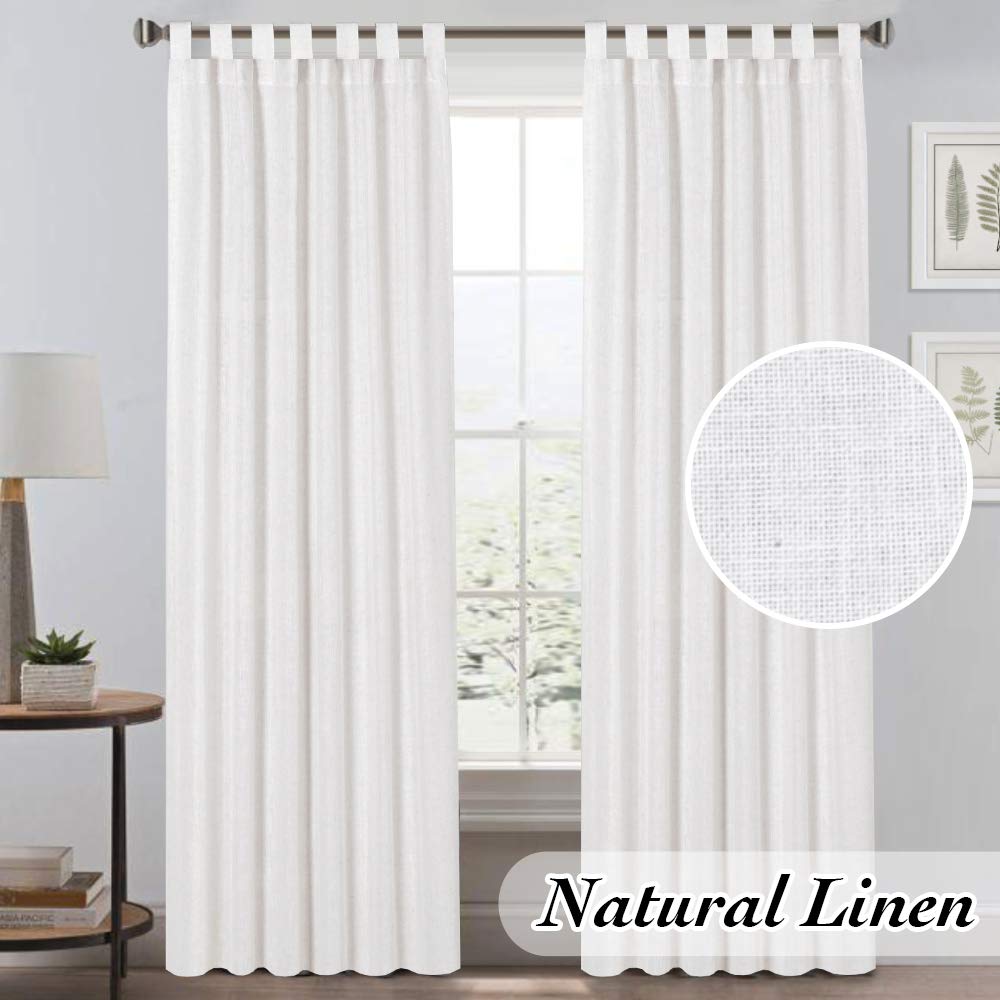 Linen White Curtains Curtains & Drapes 2023