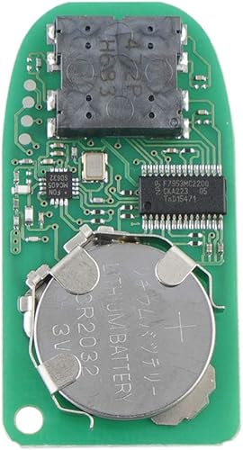 Miniatura 5 de Llavero inteligente de entrada sin llave, 4 botones, repuesto para vehículos Dodge Ram 1500 2500 3500 (GQ4-54T)