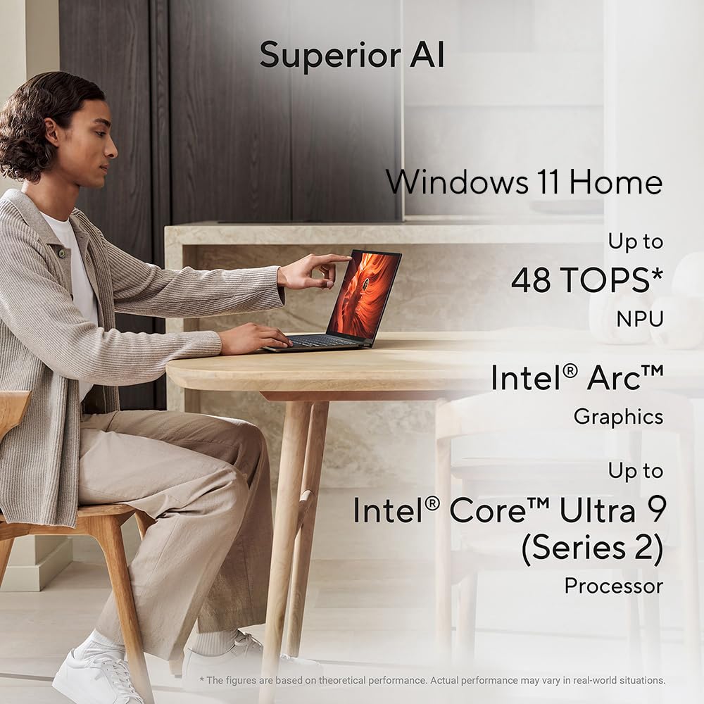 ASUS Zenbook S14 UX5406SA OLED 14.0" 3K 120Hz Touchscreen OLED Laptop (Intel Core Ultra 9-288V, 32GB RAM, 1TB PCIe SSD, UK Layout Backlit Keyboard, Windows 11 Home) - Image 4