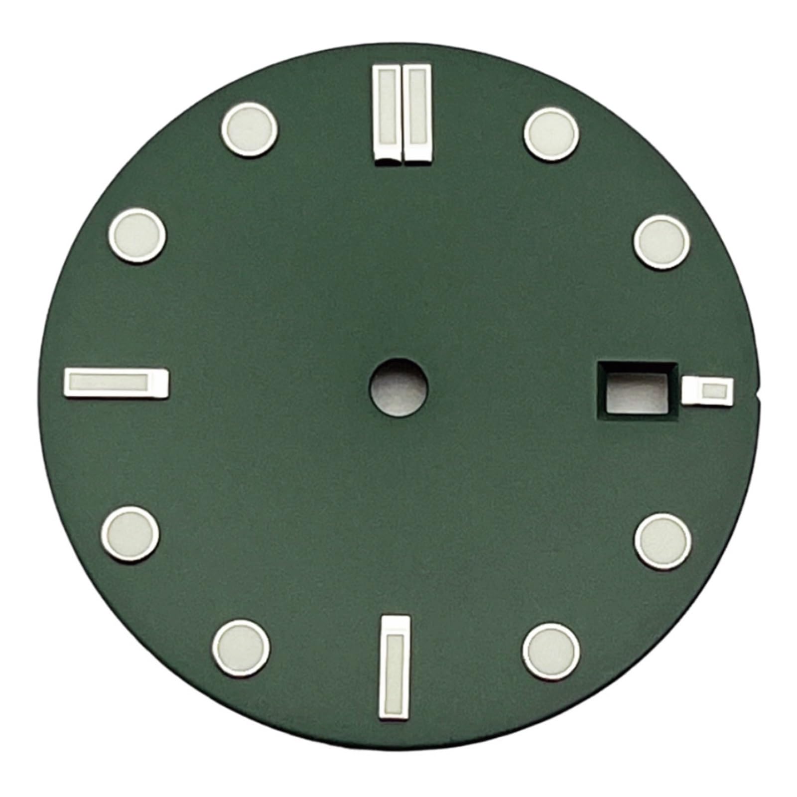 Cadran NH35 32mm montre automatique pièce de rechange verte