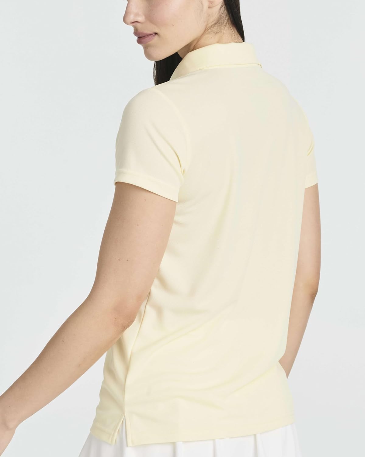 Real Essentials 3 Pack: Womens Short Sleeve Dry-Fit Performance Polo Shirt (Available in Plus) - Image 3