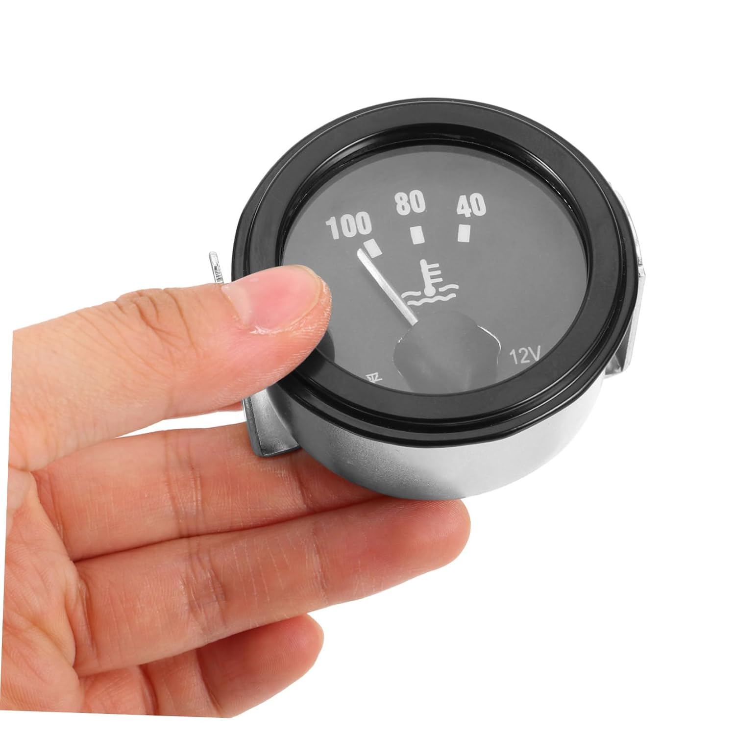 ULTECHNOVO 12v Mechanical Water Temperature Gauge for Vehicles Automotive Accessory for Accurate Engine Temperature Monitoring Cars Motorcycles and Electric Vehicles
