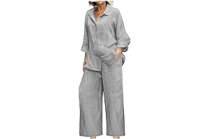 Linen 2 Piece Sets for Women Summer 2024: Feel Effortlessly Chic, Dressed in Lala