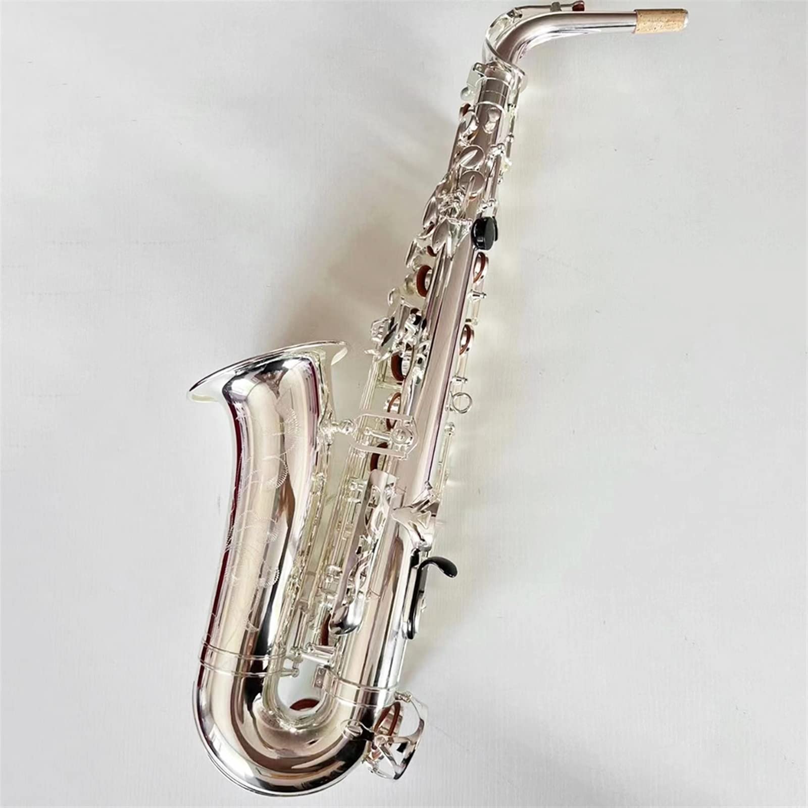 Sax Studente Strumento per Sassofono Contralto Professionale Argento Sax Contralto Voce Professionale