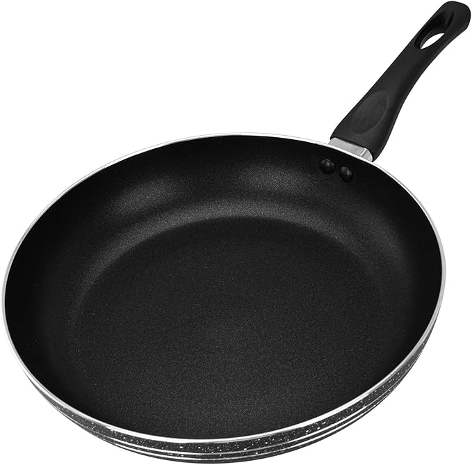 Royalford Fry Pan, 30 Cm Aluminium NonStick Frying Pan Induction Hob Egg Omelet Pan Saute