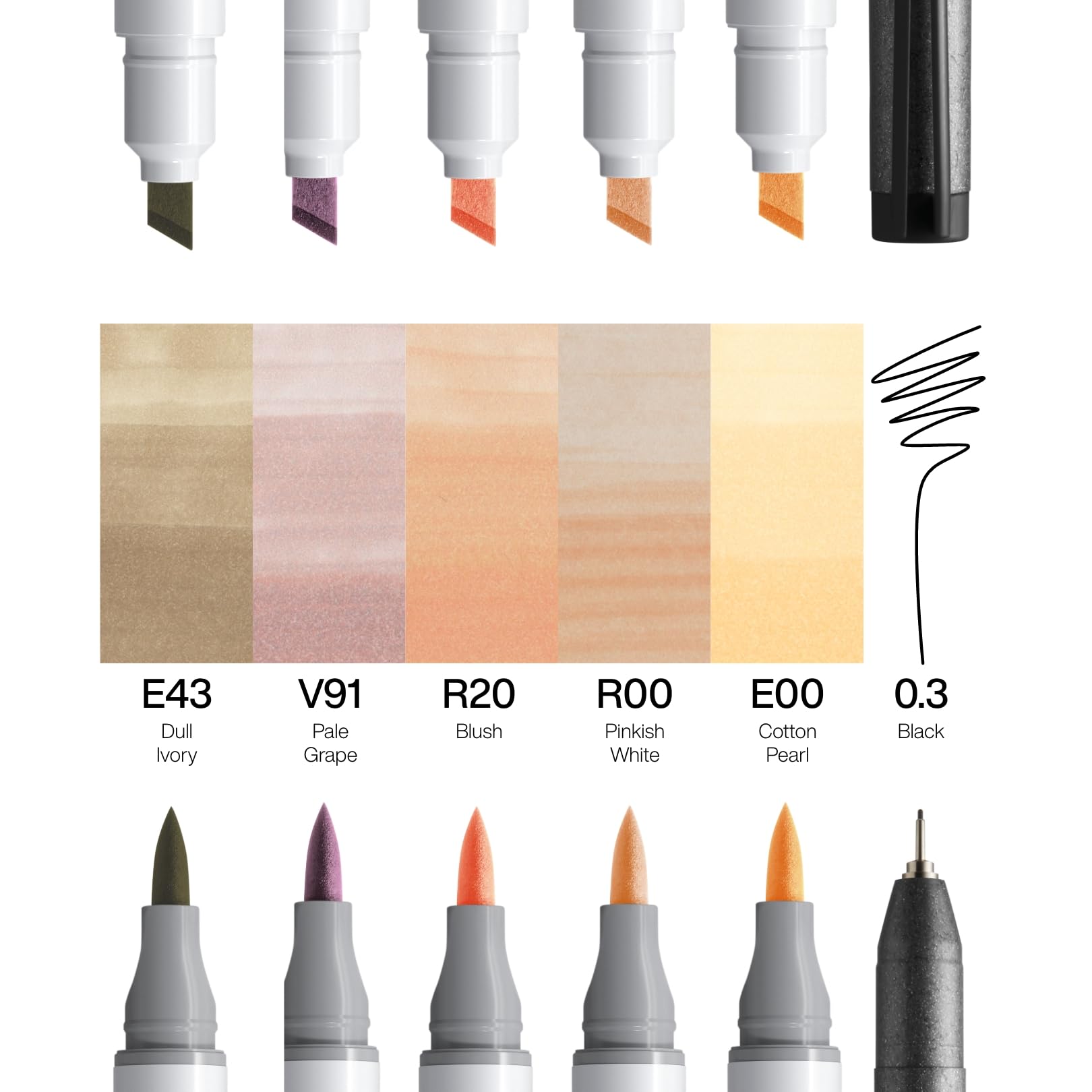 Copic Ciao 5+1 Set - Portrait colors 1