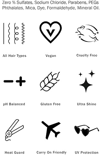 Miniatura 3 de Roze + Quartz Chakra Serum  Brillo alineado para todo tipo de cabello (2oz)