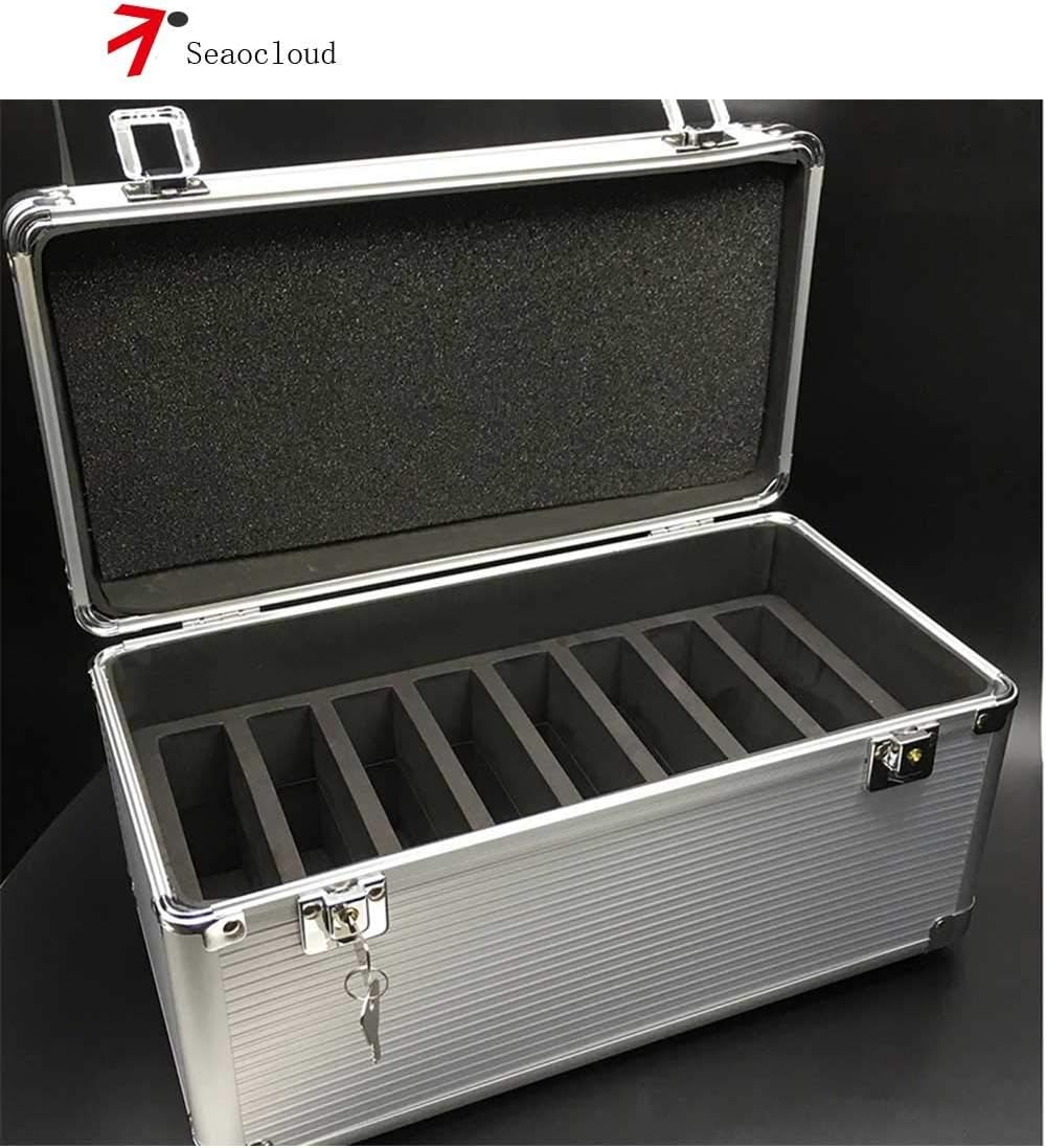 SEAOCLOUD Hard Drive Case, 10-Bay Protection HDD Storage Box Suitcase, fit for 3.5" HDD : Electronics