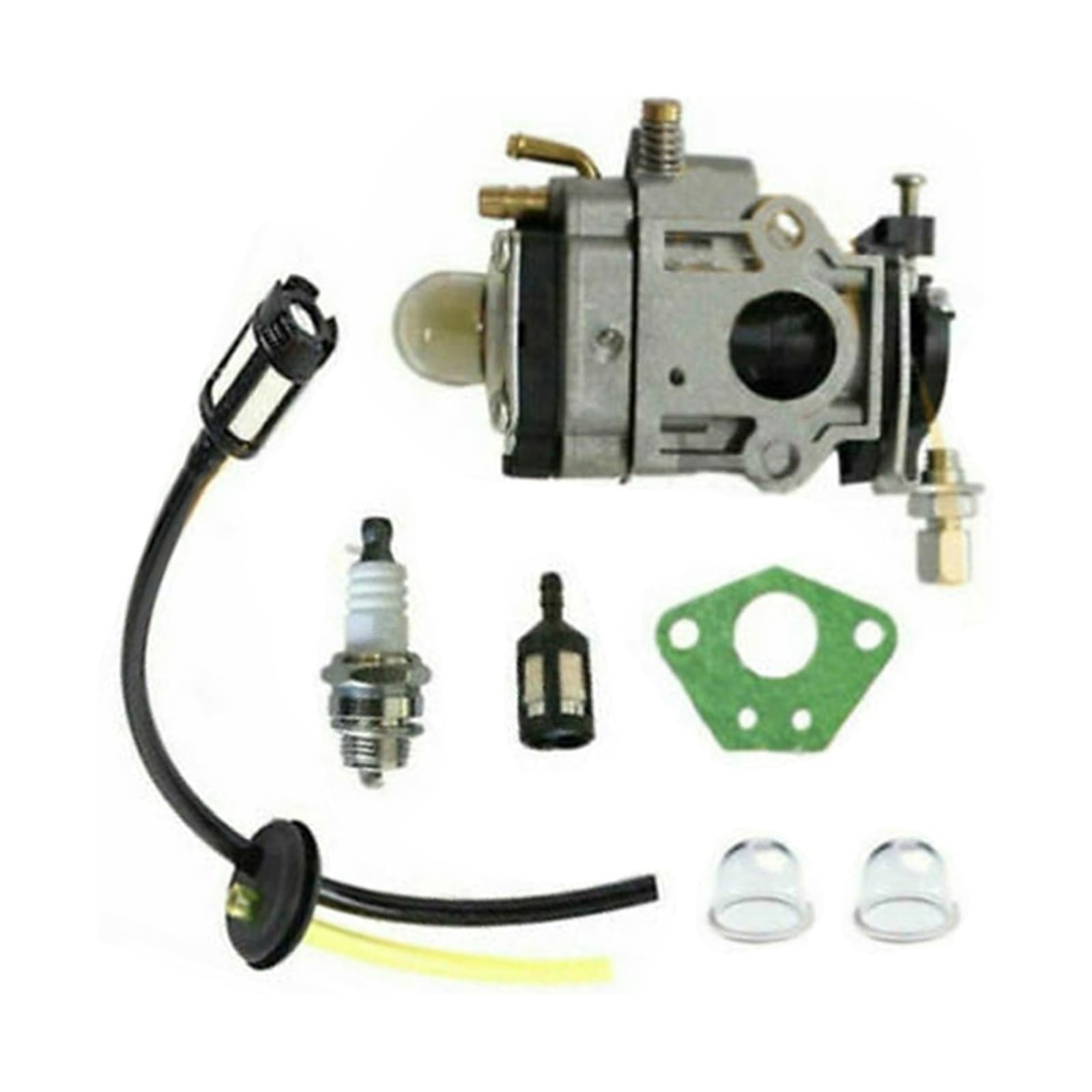 Generico carburatore decespugliatore Kit carburatore Carburatore Tagliaerba Ricambi Accessori per Florabest FBS 43 A1 FBK 4 B2 4in1 Parkside PBK 4 A1 PBS 2 A1 Carburatore